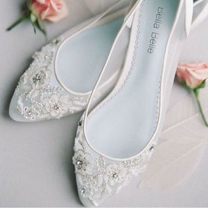 Bella Belle “Adora” Wedding Ballet Flats